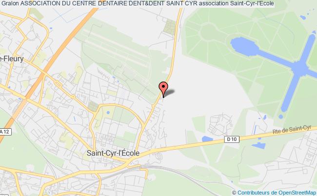 plan association Association Du Centre Dentaire Dent&dent Saint Cyr Saint-Cyr-l'École