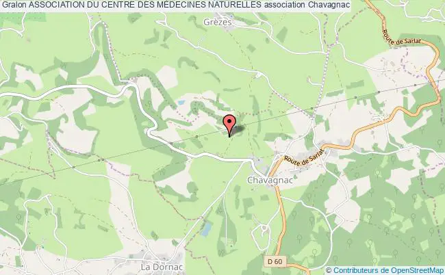plan association Association Du Centre Des MÉdecines Naturelles Chavagnac