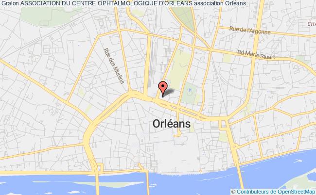 plan association Association Du Centre Ophtalmologique D'orleans Orléans