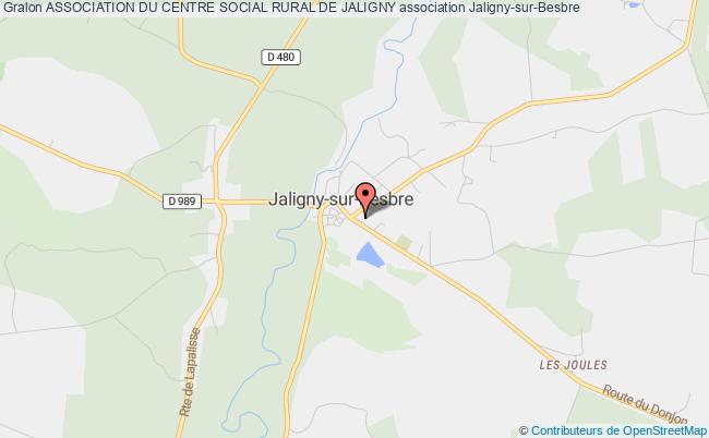 plan association Association Du Centre Social Rural De Jaligny Jaligny-sur-Besbre