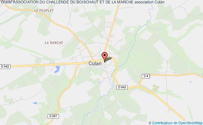 plan association Association Du Challenge Du Boischaut Et De La Marche CULAN