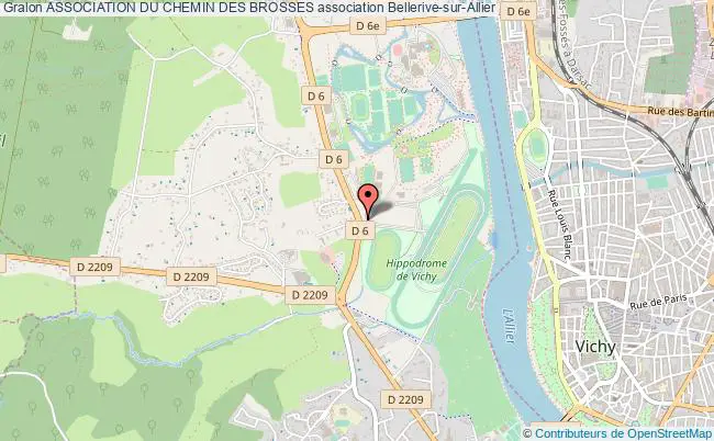 plan association Association Du Chemin Des Brosses Bellerive-sur-Allier
