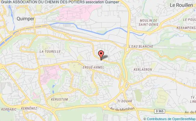 plan association Association Du Chemin Des Potiers Quimper