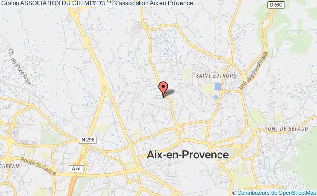 plan association Association Du Chemin Du Pin Aix-en-Provence