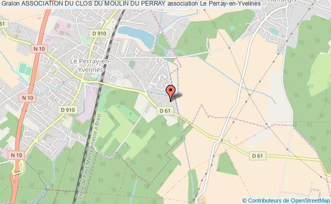 plan association Association Du Clos Du Moulin Du Perray Perray-en-Yvelines