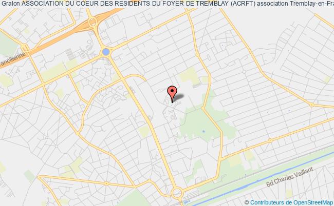 plan association Association Du Coeur Des Residents Du Foyer De Tremblay (acrft) Tremblay-en-France