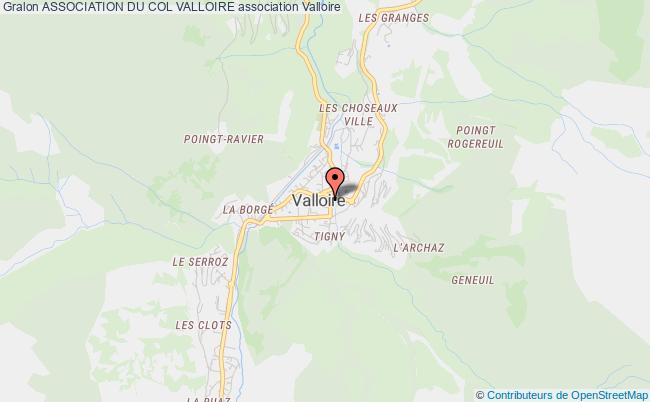 plan association Association Du Col Valloire Valloire