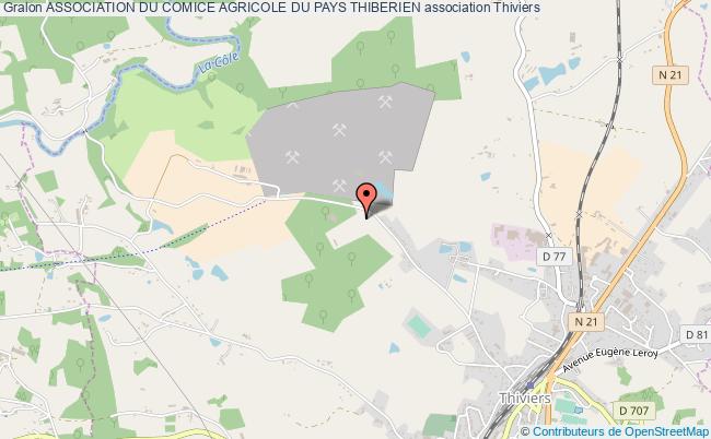 plan association Association Du Comice Agricole Du Pays Thiberien Thiviers
