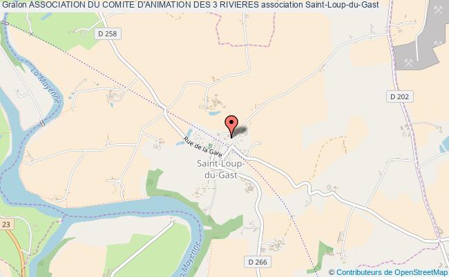 plan association Association Du Comite D'animation Des 3 Rivieres Saint-Loup-du-Gast