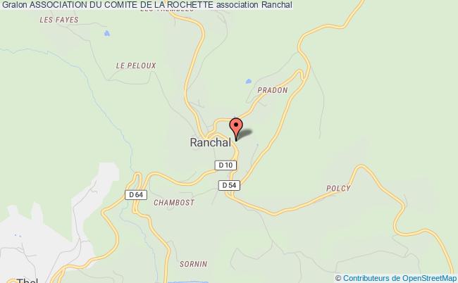 plan association Association Du Comite De La Rochette Ranchal