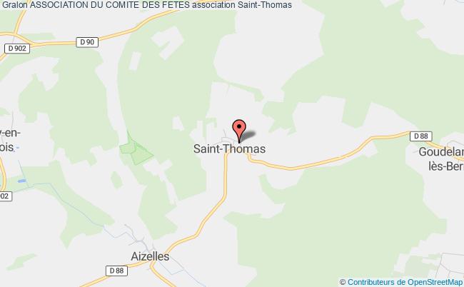 plan association Association Du Comite Des Fetes Saint-Thomas