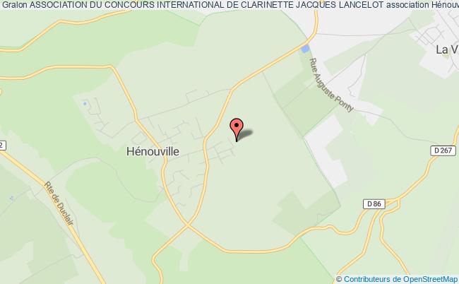 plan association Association Du Concours International De Clarinette Jacques Lancelot Hénouville
