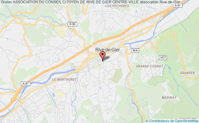 ASSOCIATION DU CONSEIL CITOYEN DE RIVE DE GIER CENTRE-VILLE