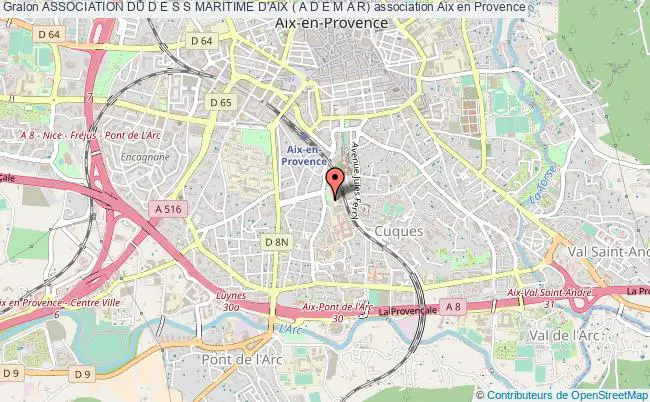 plan association Association Du D E S S Maritime D'aix ( A D E M A R) Aix-en-Provence