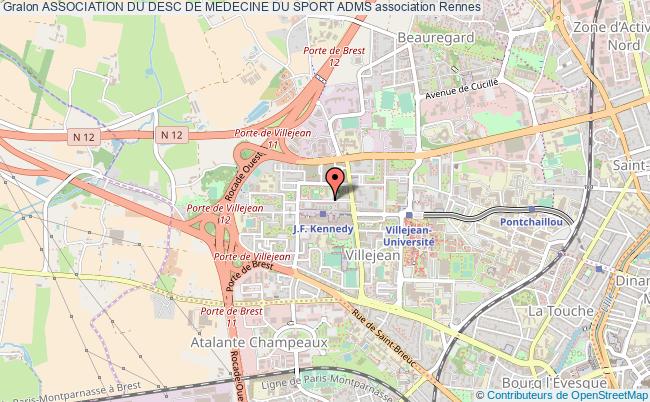 plan association Association Du Desc De Medecine Du Sport Adms Rennes