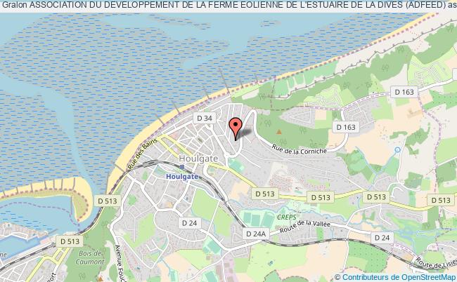 plan association Association Du Developpement De La Ferme Eolienne De L'estuaire De La Dives (adfeed) Houlgate
