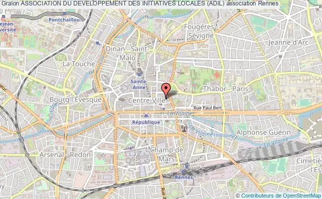plan association Association Du Developpement Des Initiatives Locales (adil) Rennes