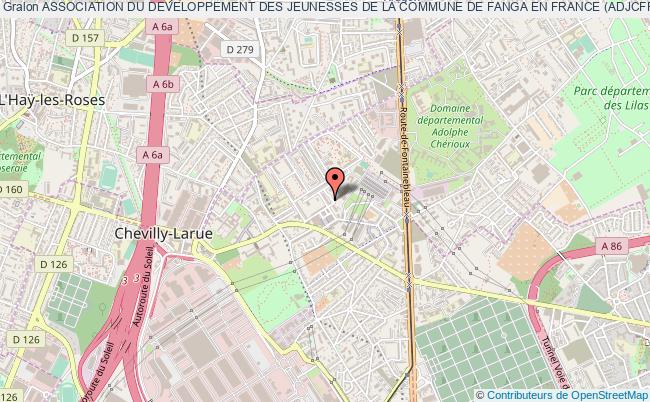 plan association Association Du Developpement Des Jeunesses De La Commune De Fanga En France (adjcff) Chevilly-Larue