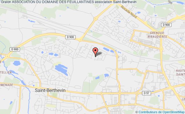 plan association Association Du Domaine Des Feuillantines Saint-Berthevin