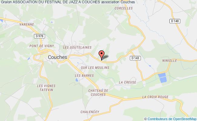 plan association Association Du Festival De Jazz A Couches Couches
