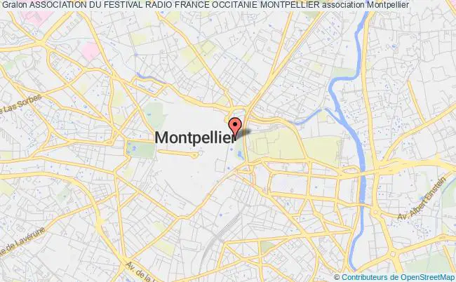 plan association Association Du Festival Radio France Occitanie Montpellier Montpellier