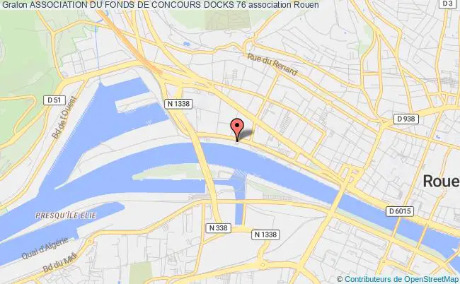 plan association Association Du Fonds De Concours Docks 76 Rouen