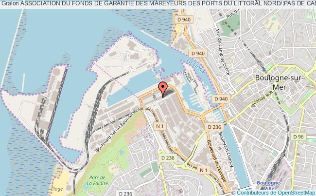plan association Association Du Fonds De Garantie Des Mareyeurs Des Ports Du Littoral Nord/¦pas De Calais Boulogne-sur-Mer