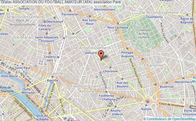 plan association Association Du Football Amateur (afa) Paris
