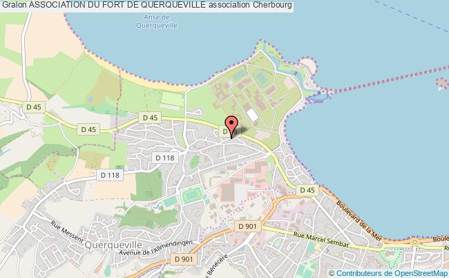 plan association Association Du Fort De Querqueville Cherbourg-en-Cotentin