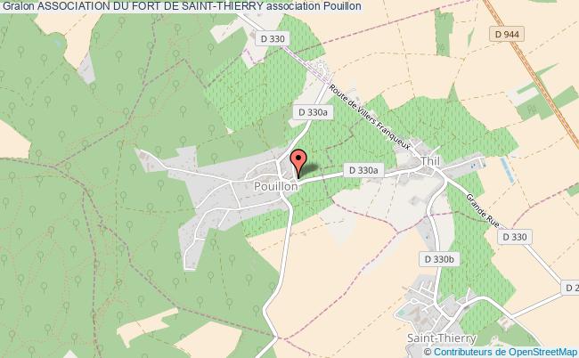 plan association Association Du Fort De Saint-thierry Pouillon