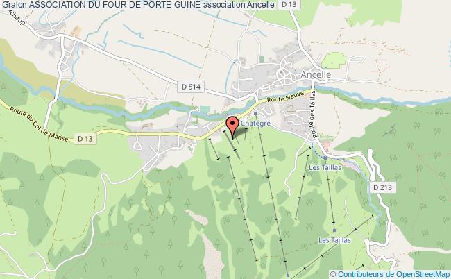 plan association Association Du Four De Porte Guine Ancelle