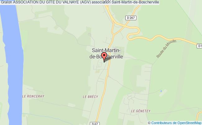 plan association Association Du GÎte Du Valnaye (agv) Saint-Martin-de-Boscherville