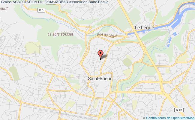 plan association Association Du Gom Jabbar Saint-Brieuc