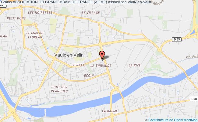 plan association Association Du Grand Mbam De France (agmf) Vaulx-en-Velin