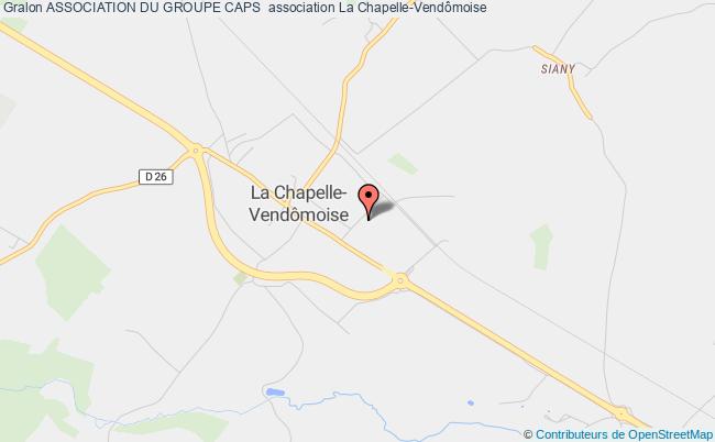plan association Association Du Groupe Caps+ Chapelle-Vendômoise
