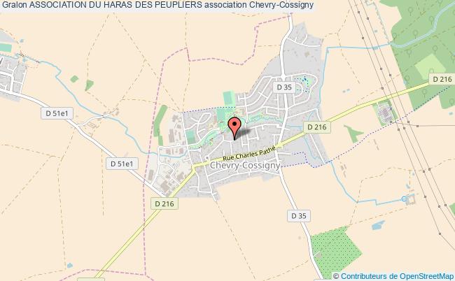 plan association Association Du Haras Des Peupliers Chevry-Cossigny