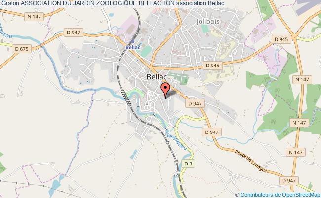 plan association Association Du Jardin Zoologique Bellachon Bellac