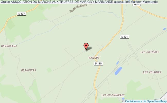 plan association Association Du Marche Aux Truffes De Marigny Marmande Marigny-Marmande