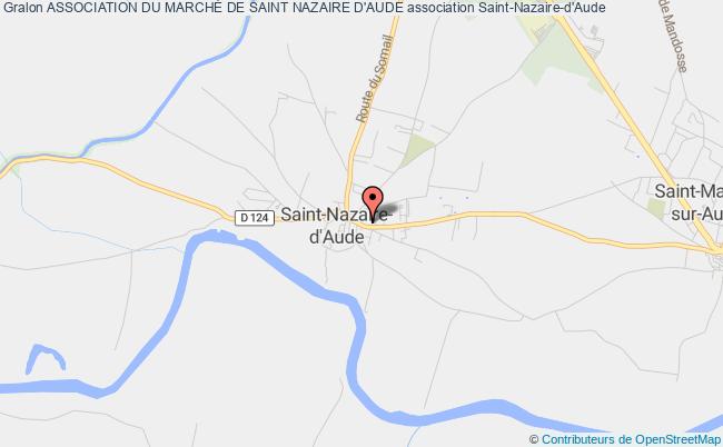 plan association Association Du MarchÉ De Saint Nazaire D'aude Saint-Nazaire-d'Aude