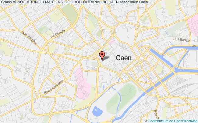 plan association Association Du Master 2 De Droit Notarial De Caen Caen