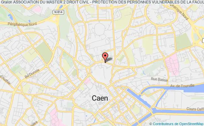 plan association Association Du Master 2 Droit Civil - Protection Des Personnes VulnÉrables De La FacultÉ De Droit De Caen Caen