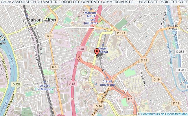 plan association Association Du Master 2 Droit Des Contrats Commerciaux De L'universitÉ Paris-est CrÉteil (am2dcc) Créteil