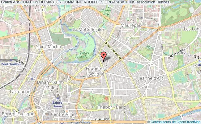 plan association Association Du Master Communication Des Organisations Rennes