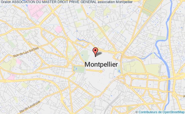 plan association Association Du Master Droit Prive GÉnÉral Montpellier