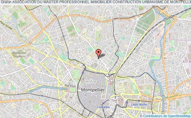 plan association Association Du Master Professionnel Immobilier Construction Urbanisme De Montpellier (ampicum) Montpellier