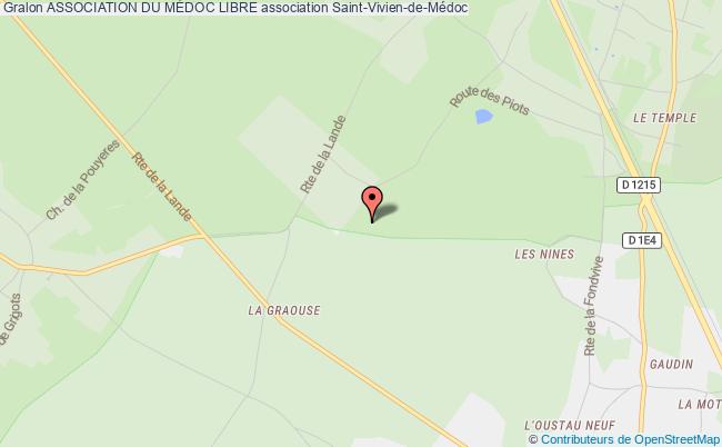 plan association Association Du MÉdoc Libre Saint-Vivien-de-Médoc