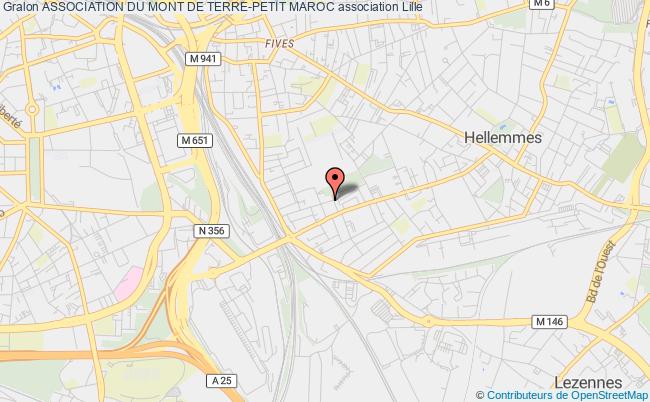 plan association Association Du Mont De Terre-petit Maroc Lille