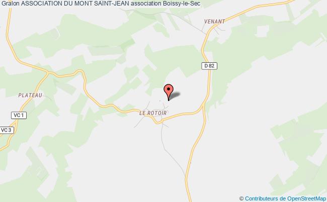 plan association Association Du Mont Saint-jean Boissy-le-Sec