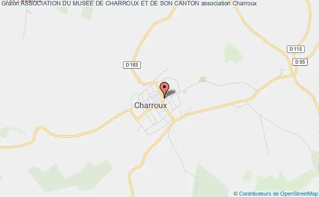 ASSOCIATION DU MUSEE DE CHARROUX ET DE SON CANTON