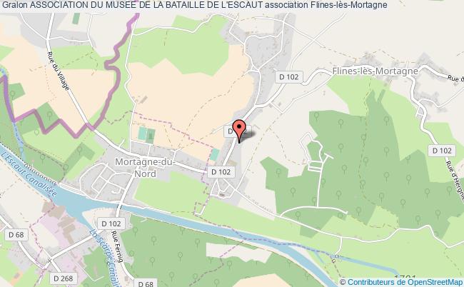 plan association Association Du Musee De La Bataille De L'escaut Flines-lès-Mortagne